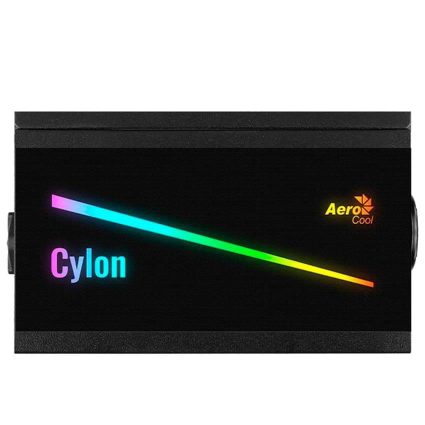 Fuente Aerocool 600w Cylon Rgb 80 Plus Bronze